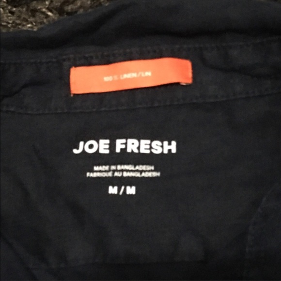 Joe Fresh Dark blue dress shirts (Men) - Picture 3 of 3